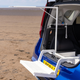Image for article titled This Kia Soul EV Makes An Unlikely Perfect Beach Car